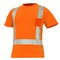 Ge Hi-Vis Short Sleeve T-Shirt, Birdseye Knit Polyester, Orange, XL GS112O2XL - alternate 1